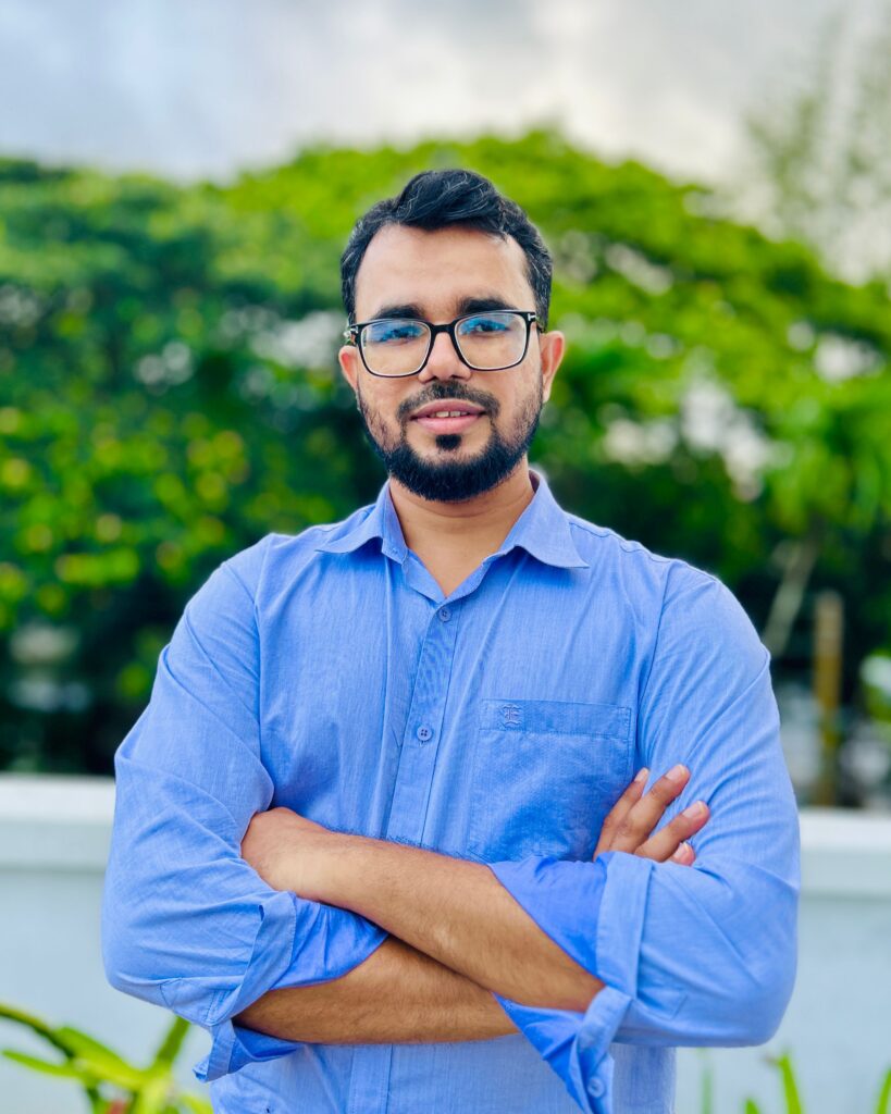 Tawfiqur Rahman - Blue Shirt Portrait Tawfiqur Rahman Blue Shirt Portrait